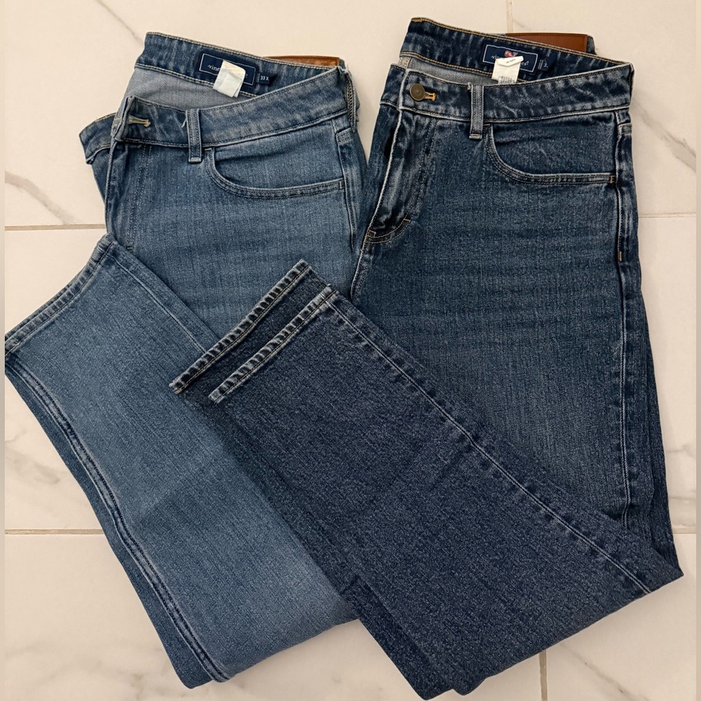 Men’s Vineyard Vines Denim - Sz 33-30 Bundle - Washed Dark and Washed Light